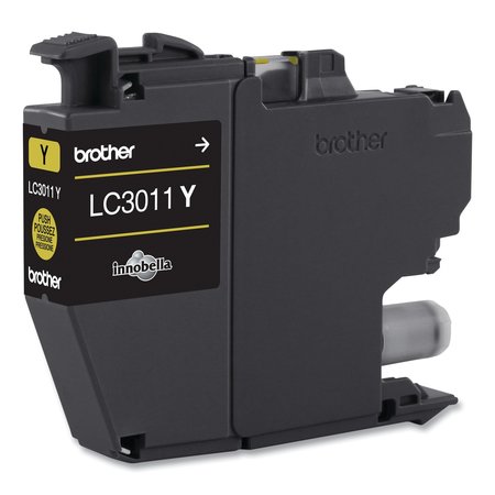 Brother LC3011Y Ink, Yellow LC3011BY